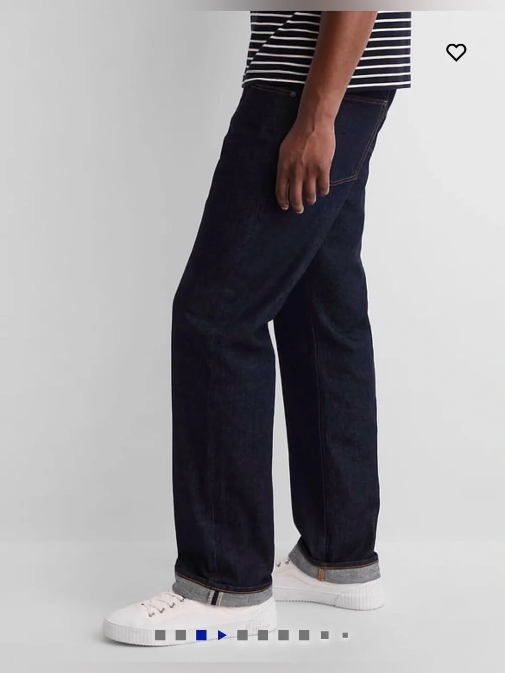 Gap x A.P.C Japanese Denim Relaxed Straight Jeans